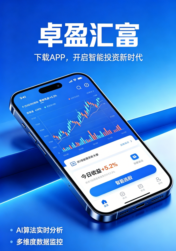 卓盈汇富应用界面预览